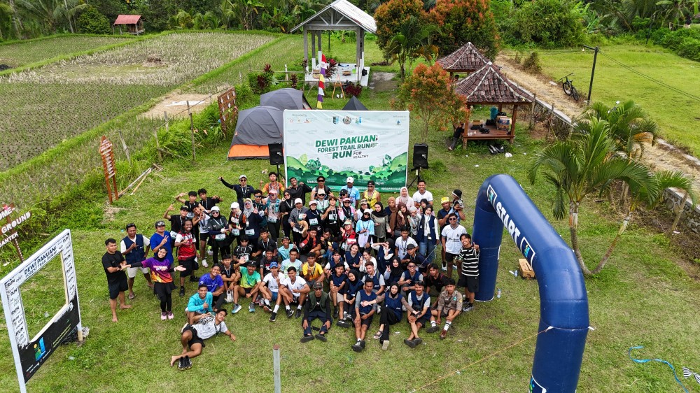 Seru! Ratusan Pelari Taklukkan Tantangan Alam di Dewi Pakuan Forest Trail Run 2026