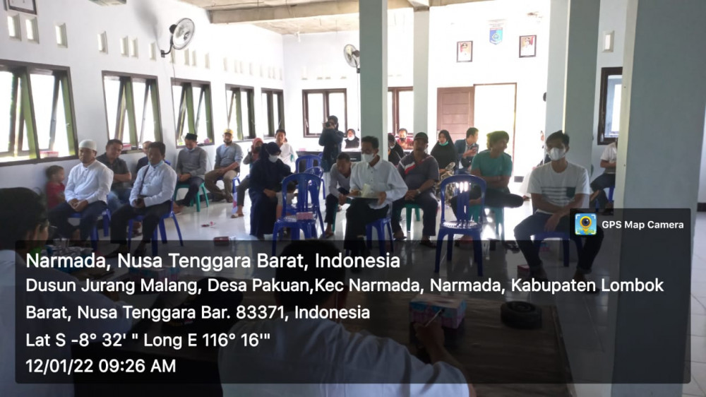Musyawarah Penetapan APBDES Tahun Anggaran 2022