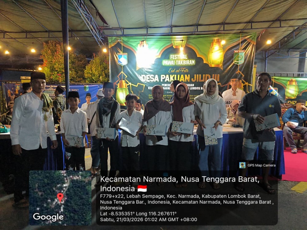 Meriahkan Syiar Islam, Desa Pakuan Gelar Festival Pawai Takbiran Jilid III