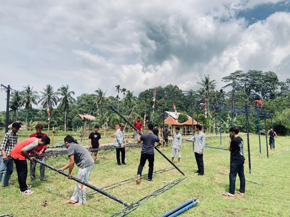 Persiapan Event Dewi Pakuan Dalam Rangka Memperingati Hari Desa Nasional