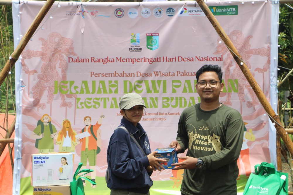 Pokdarwis, Karang Taruna Bersama KKN PMD Unram Desa pakuan Turut Membantu Melancarkan Event Camping Ground Dewi Pakuan