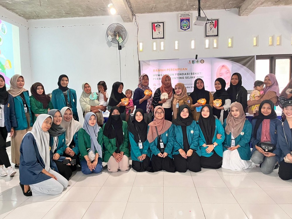 Mahasiswa KKP UIN Mataram Melaksanakan Penyuluhan Tentang Pencegahan Stunting Dengan Tema "Membangun Fondasi Sehat Perangi Stunting Dari Dini"