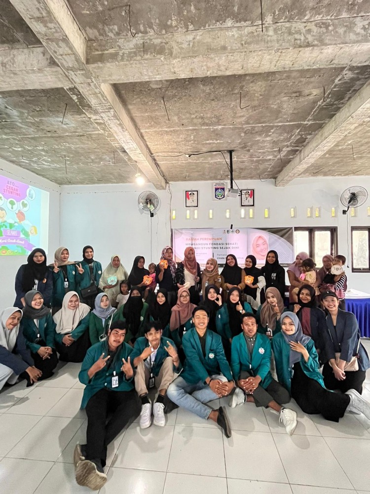 Mahasiswa KKP UIN Mataram Melaksanakan Penyuluhan Tentang Pencegahan Stunting Dengan Tema "Membangun Fondasi Sehat Perangi Stunting Dari Dini"