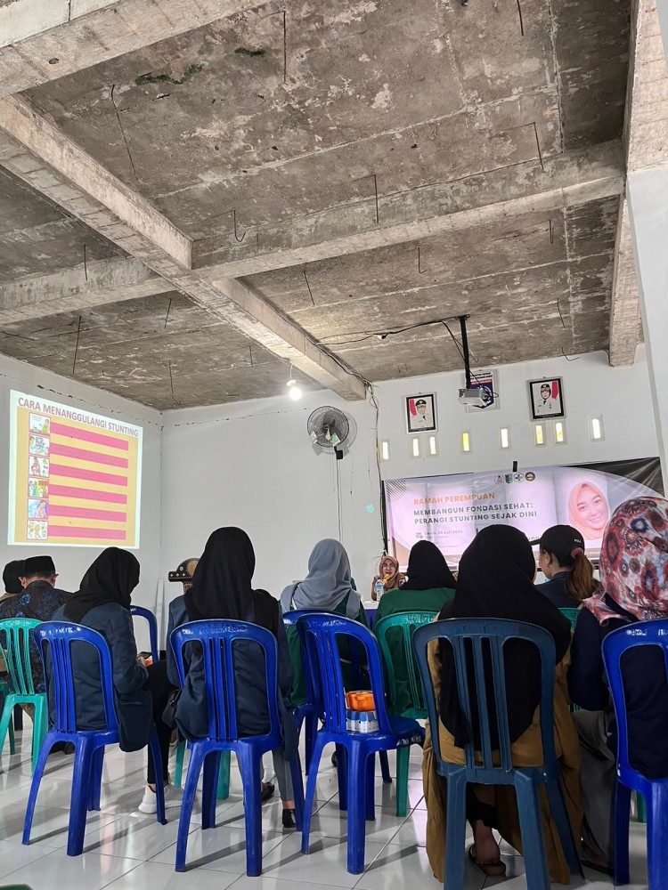 Mahasiswa KKP UIN Mataram Melaksanakan Penyuluhan Tentang Pencegahan Stunting Dengan Tema "Membangun Fondasi Sehat Perangi Stunting Dari Dini"